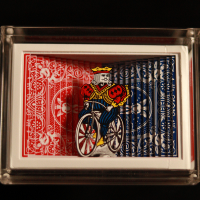 Deck Cuts - Bicycle Joker - Rouge